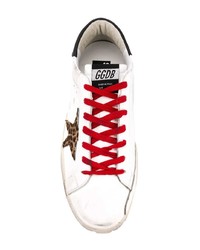 Baskets basses en cuir blanches Golden Goose Deluxe Brand