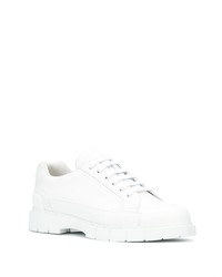 Baskets basses en cuir blanches Car Shoe