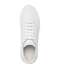 Baskets basses en cuir blanches Alexander McQueen