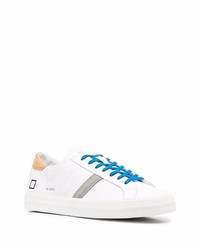 Baskets basses en cuir blanches D.A.T.E