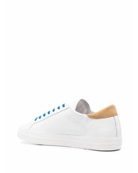 Baskets basses en cuir blanches D.A.T.E