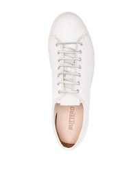 Baskets basses en cuir blanches Buttero