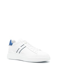 Baskets basses en cuir blanches Hogan