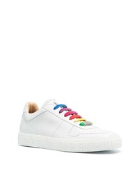 Baskets basses en cuir blanches Philipp Plein