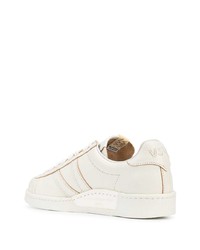 Baskets basses en cuir blanches VISVIM