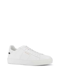 Baskets basses en cuir blanches Woolrich