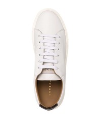 Baskets basses en cuir blanches Low Brand