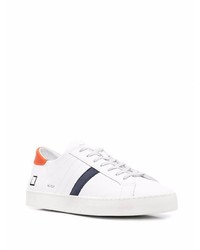 Baskets basses en cuir blanches D.A.T.E