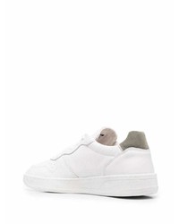 Baskets basses en cuir blanches D.A.T.E