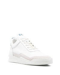 Baskets basses en cuir blanches Filling Pieces