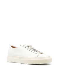 Baskets basses en cuir blanches Buttero