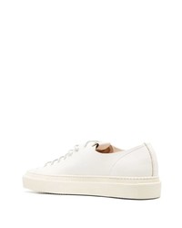 Baskets basses en cuir blanches Buttero