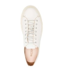 Baskets basses en cuir blanches Buttero