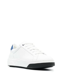 Baskets basses en cuir blanches DSQUARED2