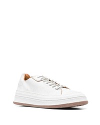 Baskets basses en cuir blanches Buttero