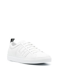 Baskets basses en cuir blanches Les Hommes