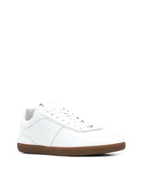 Baskets basses en cuir blanches Tod's