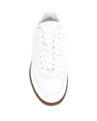 Baskets basses en cuir blanches Tod's