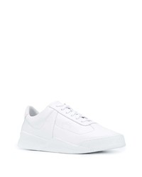 Baskets basses en cuir blanches A-Cold-Wall*