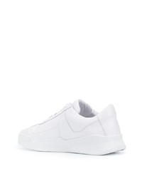 Baskets basses en cuir blanches A-Cold-Wall*