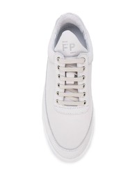 Baskets basses en cuir blanches Filling Pieces