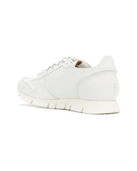 Baskets basses en cuir blanches Buttero