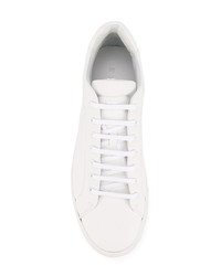 Baskets basses en cuir blanches Etq.