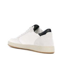 Baskets basses en cuir blanches Philippe Model