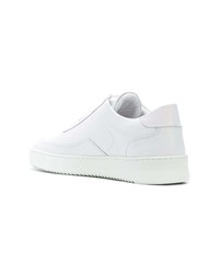 Baskets basses en cuir blanches Filling Pieces