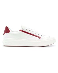 Baskets basses en cuir blanches Salvatore Ferragamo