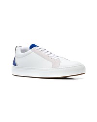 Baskets basses en cuir blanches Buscemi