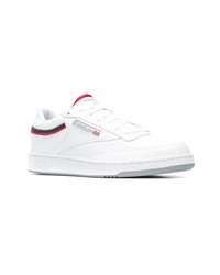 Baskets basses en cuir blanches Reebok