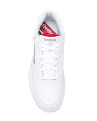 Baskets basses en cuir blanches Reebok