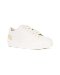 Baskets basses en cuir blanches AGL