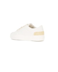 Baskets basses en cuir blanches AGL