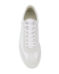 Baskets basses en cuir blanches Philippe Model