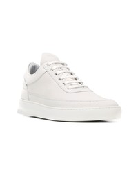 Baskets basses en cuir blanches Filling Pieces