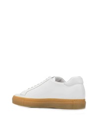 Baskets basses en cuir blanches Scarosso