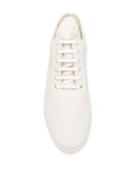 Baskets basses en cuir blanches Filling Pieces