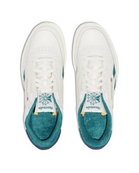 Baskets basses en cuir blanches Reebok