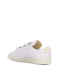 Baskets basses en cuir blanches adidas