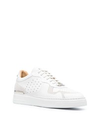 Baskets basses en cuir blanches Philipp Plein