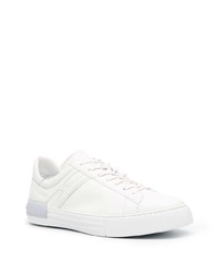 Baskets basses en cuir blanches Hogan