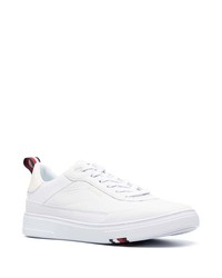 Baskets basses en cuir blanches Tommy Hilfiger