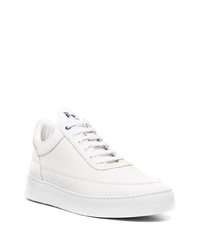 Baskets basses en cuir blanches Filling Pieces