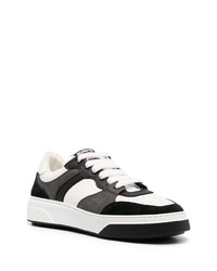 Baskets basses en cuir blanches DSQUARED2