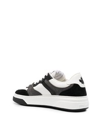 Baskets basses en cuir blanches DSQUARED2