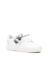 Baskets basses en cuir blanches Off-White