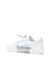 Baskets basses en cuir blanches Off-White