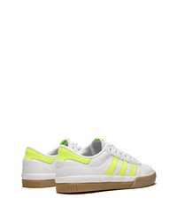 Baskets basses en cuir blanches adidas